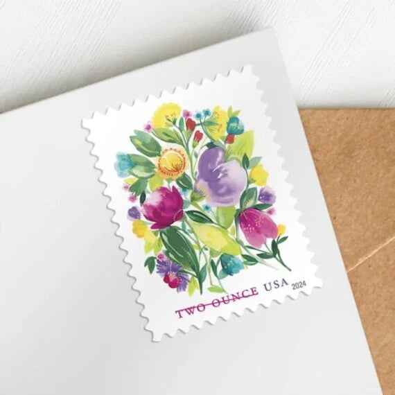 Wedding Blooms Stamps 024 / Two Ounce